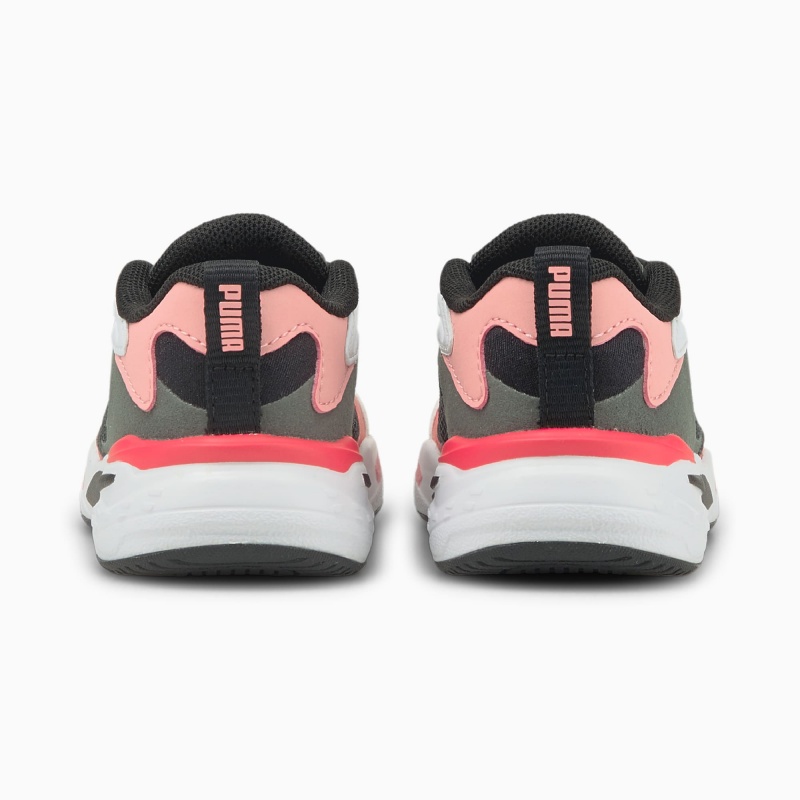 Tenis Puma RS-Fast Toddler Negros Rosas | 63754NVLT