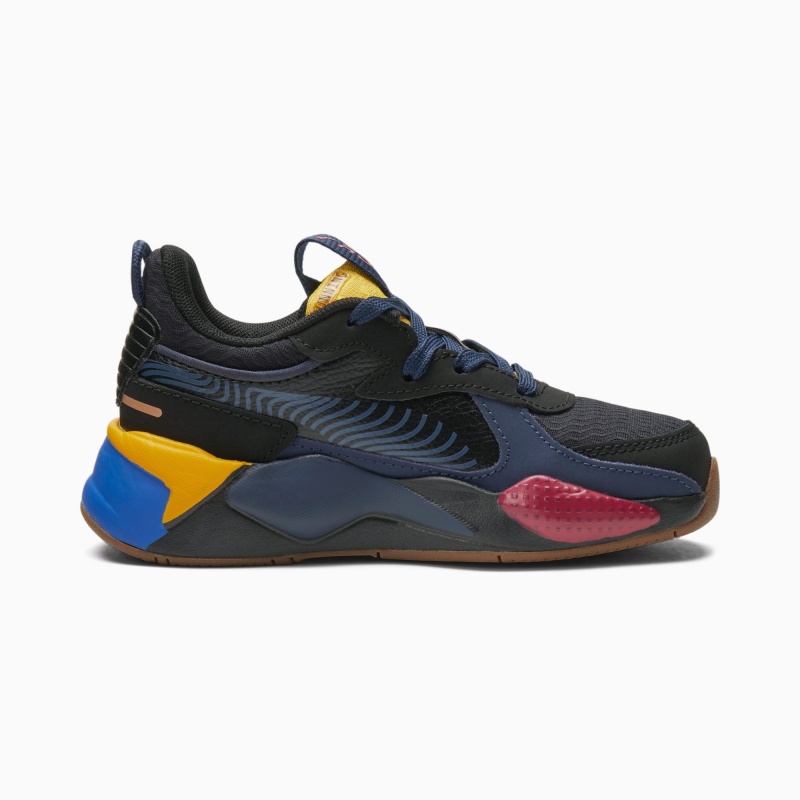 Tenis Puma RS-X Global Futurism Little Negros | 65437SLDF