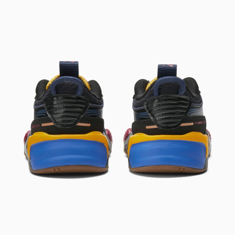 Tenis Puma RS-X Global Futurism Toddler Negros | 61547QGJE