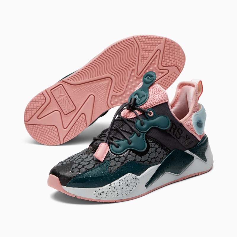 Tenis Puma RS-X T3CH Craken Negros Azules | 31287LNYH