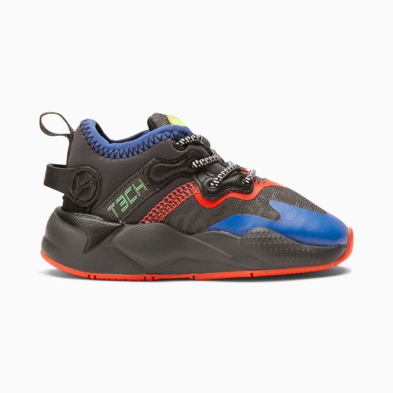 Tenis Puma RS-X T3CH Toddler Rojos Negros | 90156LWKE
