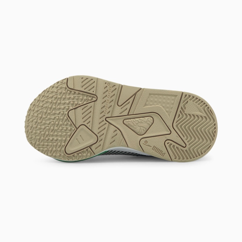 Tenis Puma RS-Z College Little Verdes Blancos | 36945JMUA