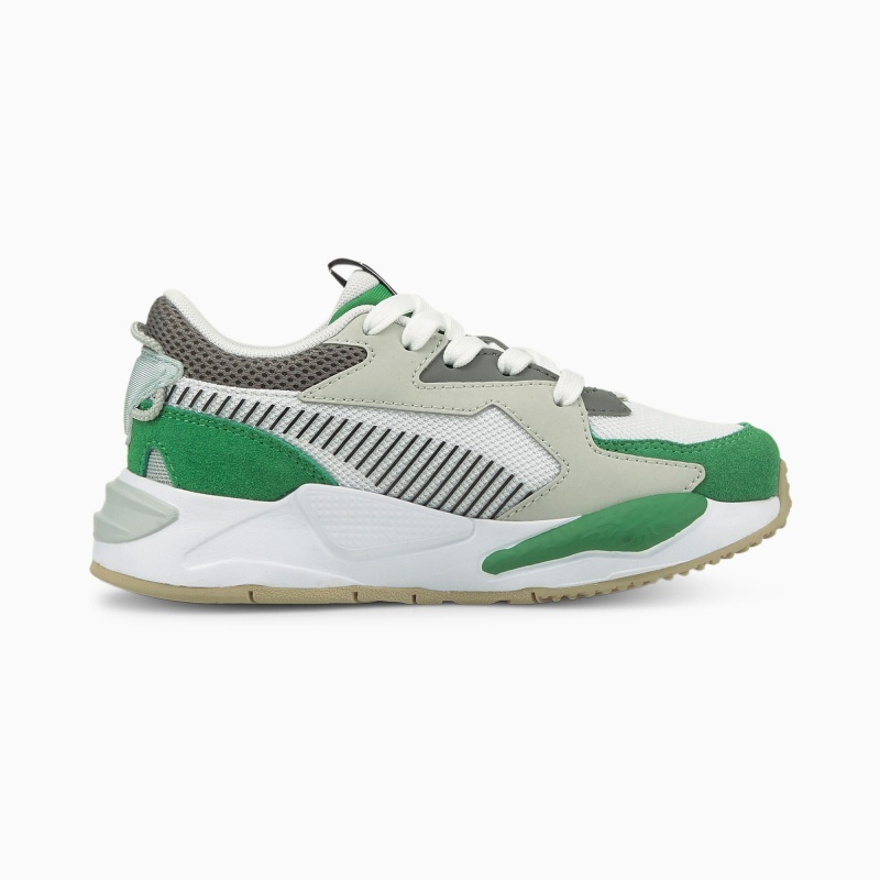 Tenis Puma RS-Z College Little Verdes Blancos | 36945JMUA