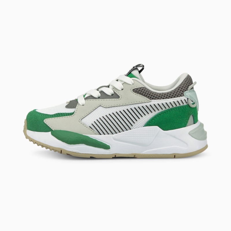 Tenis Puma RS-Z College Little Verdes Blancos | 36945JMUA