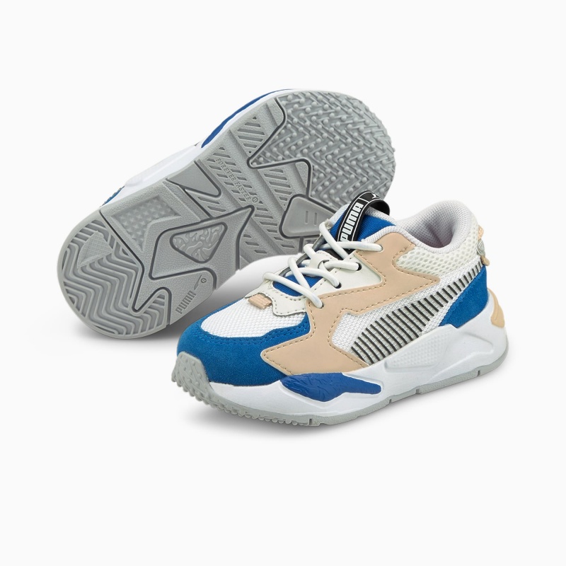 Tenis Puma RS-Z College Toddler Azul Rey Blancos | 06987RAPB