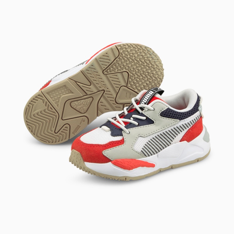 Tenis Puma RS-Z College Toddler Blancos | 82537RHIZ
