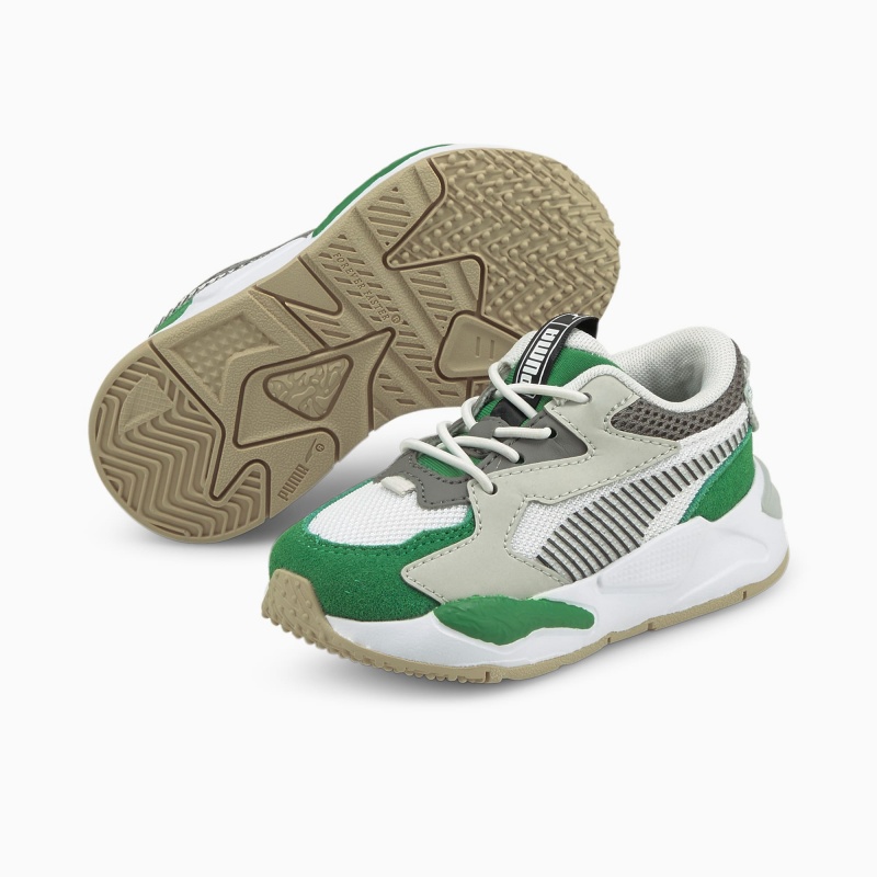 Tenis Puma RS-Z College Toddler Verdes Blancos | 26183KHOG