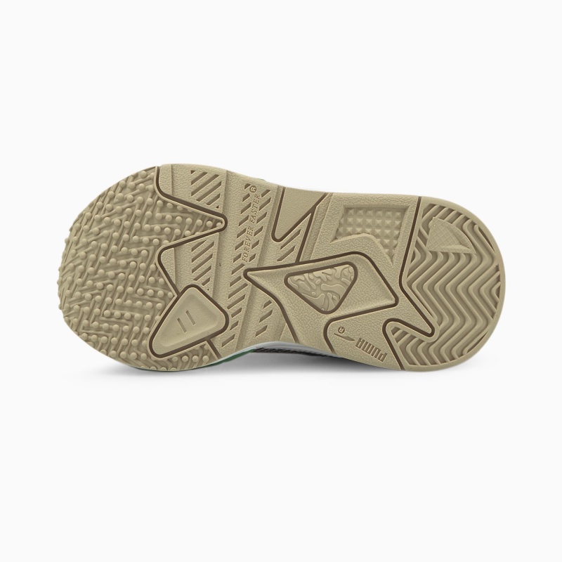 Tenis Puma RS-Z College Toddler Verdes Blancos | 26183KHOG