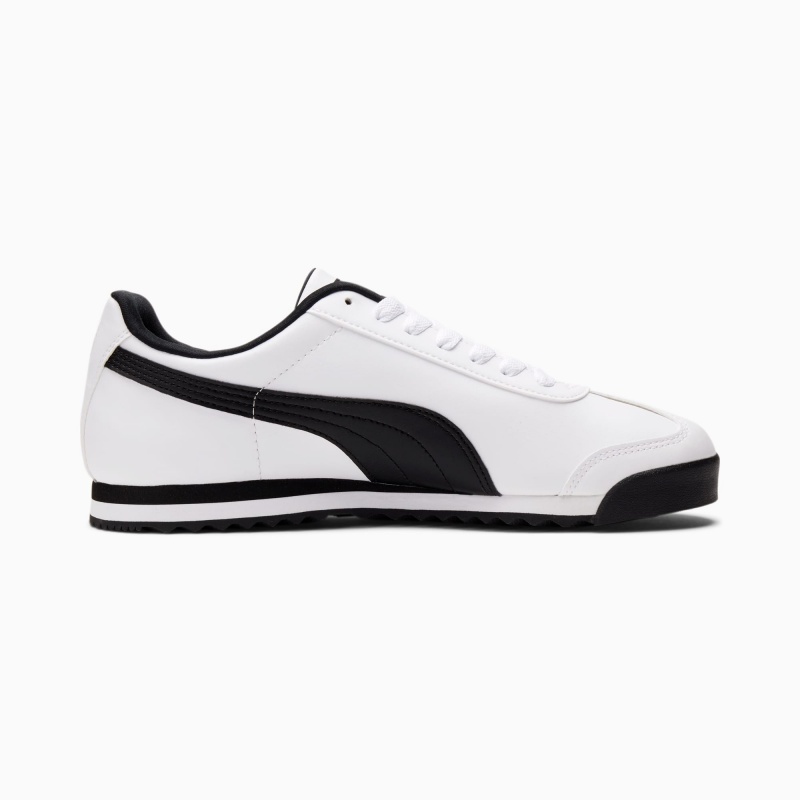 Tenis Puma Roma Basic Blancos Negros | 27498MXHP