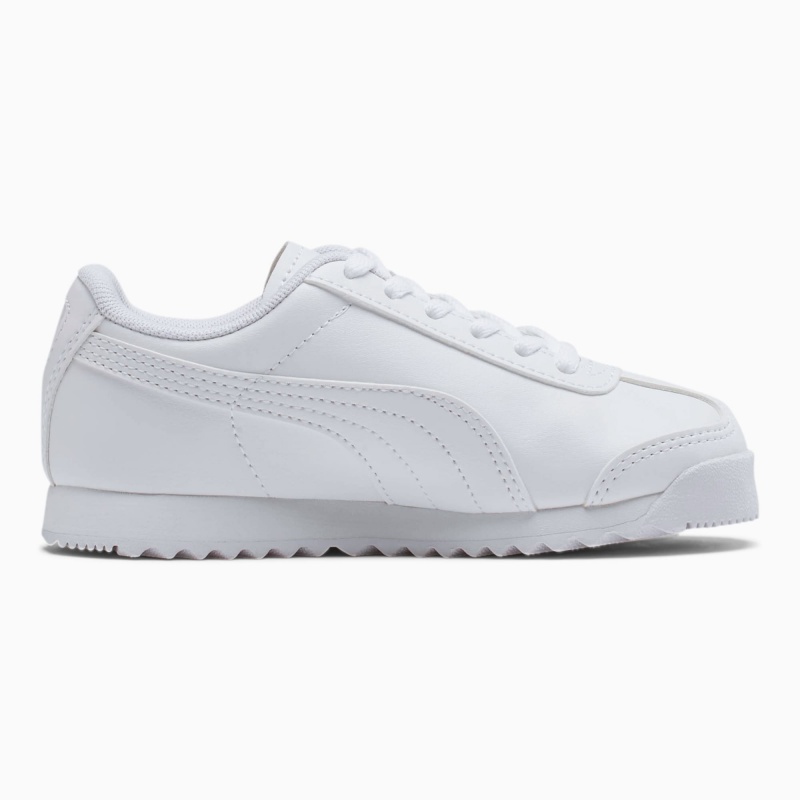 Tenis Puma Roma Basic Little Blancos | 12394FWDB