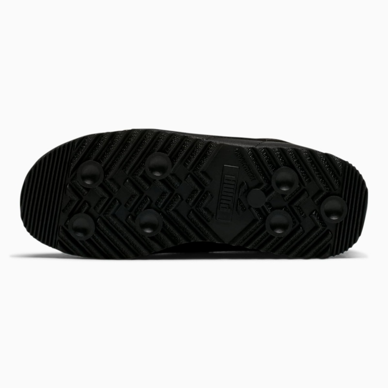 Tenis Puma Roma Basic Little Negros Negros | 50386QECZ