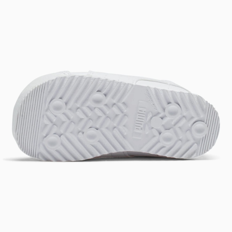 Tenis Puma Roma Basic Toddler Blancos Azules | 61034KTHM