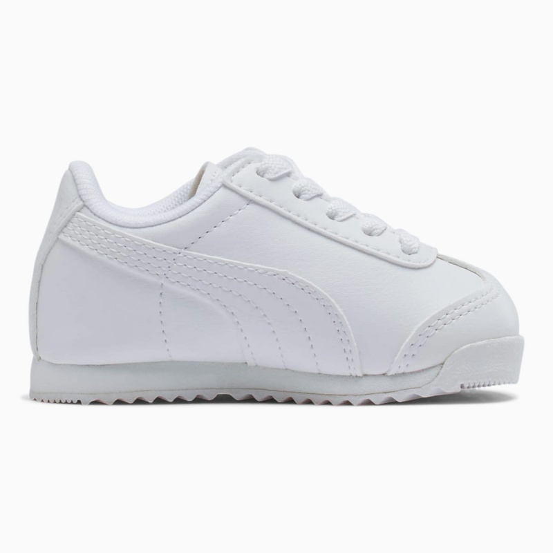 Tenis Puma Roma Basic Toddler Blancos Azules | 61034KTHM