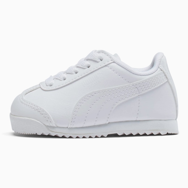Tenis Puma Roma Basic Toddler Blancos Azules | 61034KTHM