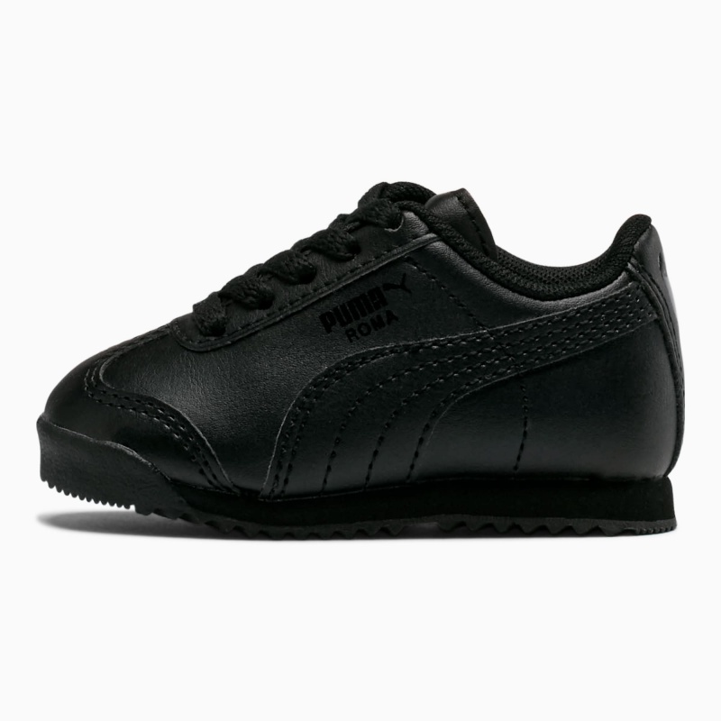 Tenis Puma Roma Basic Toddler Negros Negros | 46981HGUR