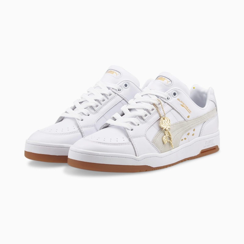 Tenis Puma Slipstream Lo Beauty Blancos | 07256REZG