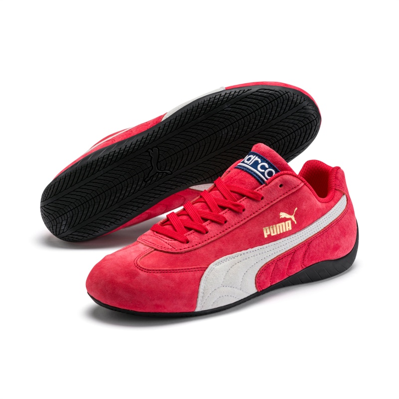 Tenis Puma SpeedCat Sparco Rojos Blancos | 89714DLOF