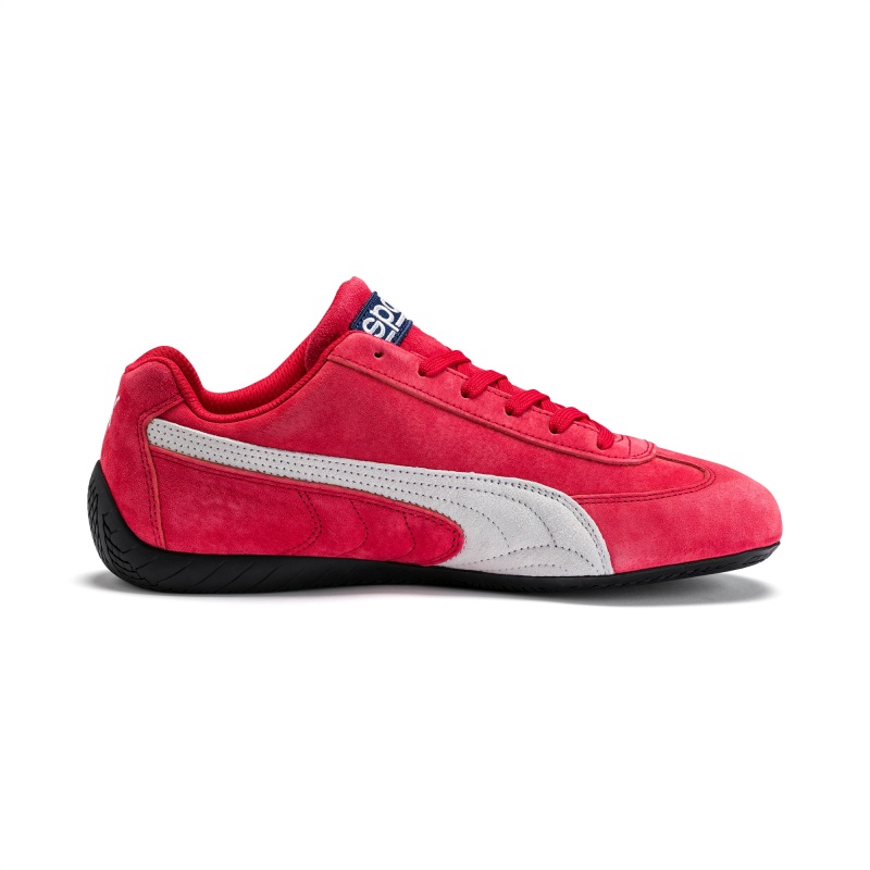 Tenis Puma SpeedCat Sparco Rojos Blancos | 89714DLOF