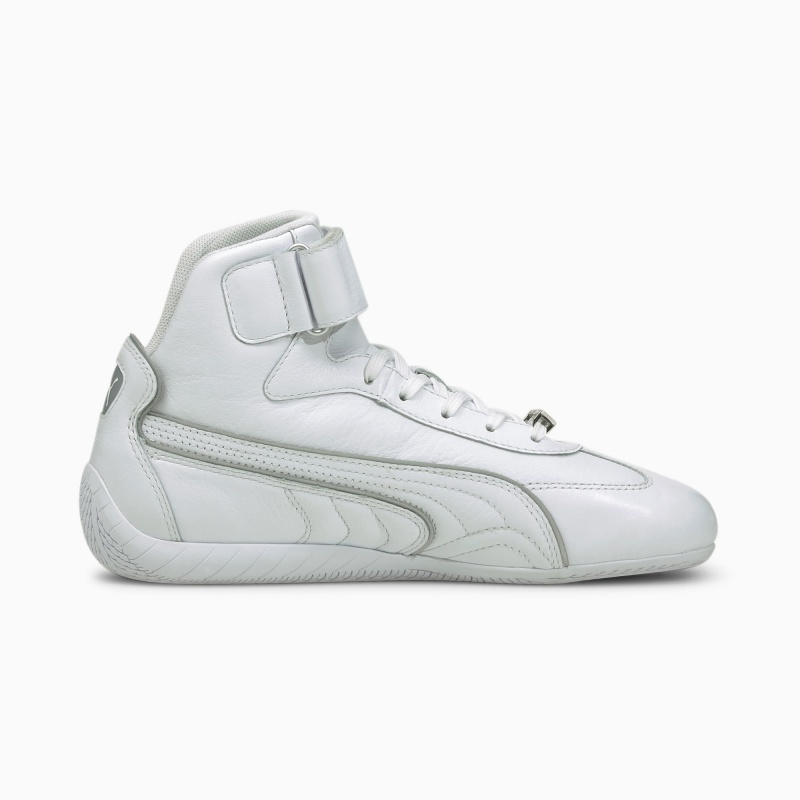 Tenis Puma Speedcat Mid LS Metallic Blancos Plateados | 89503LKEF