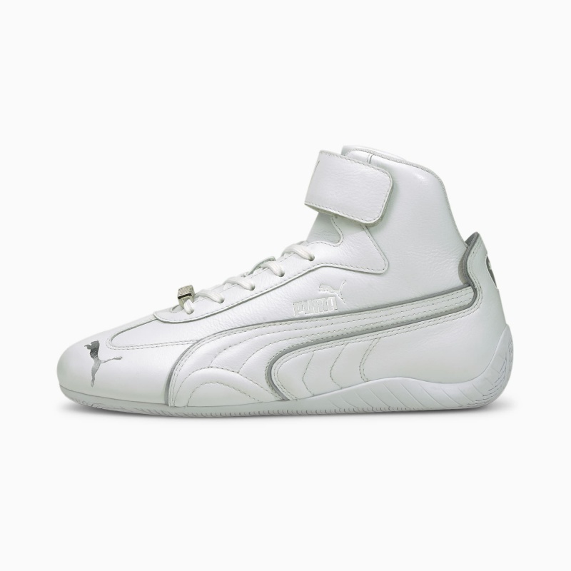 Tenis Puma Speedcat Mid LS Metallic Blancos Plateados | 89503LKEF