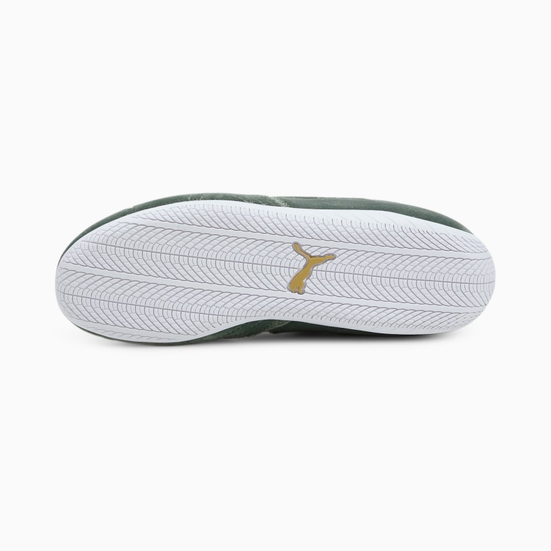 Tenis Puma Speedcat Velvet Verdes Dorados | 64210XLHC