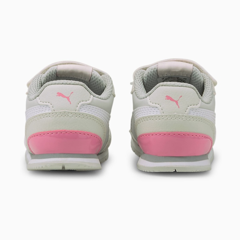 Tenis Puma St Runner V2 V Toddler Blancos Rosas | 43970OCMZ