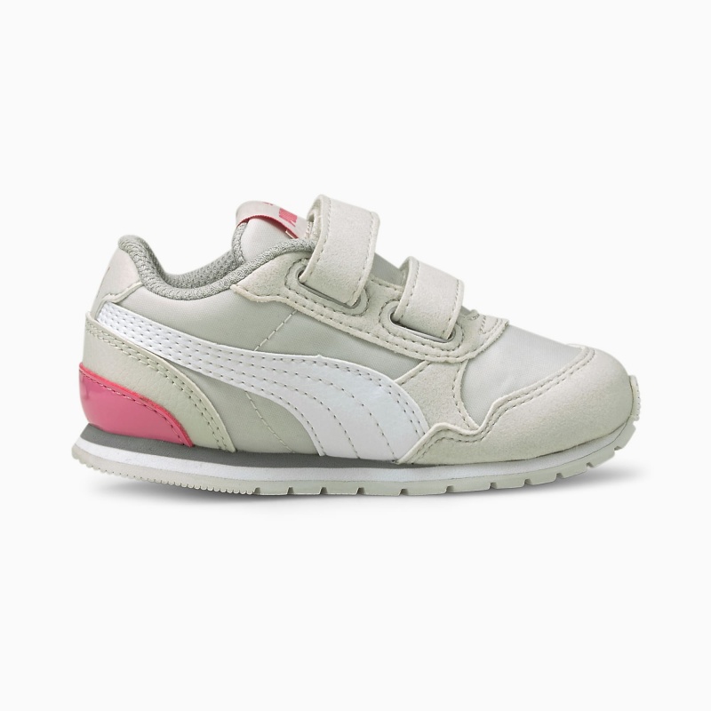 Tenis Puma St Runner V2 V Toddler Blancos Rosas | 43970OCMZ