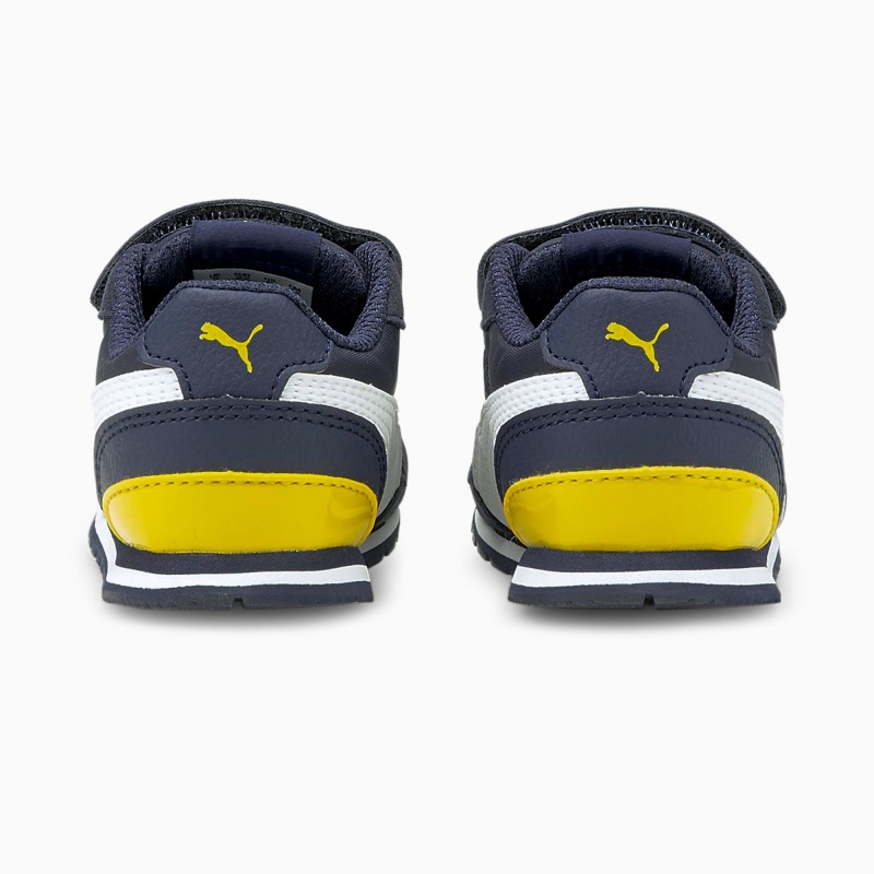 Tenis Puma St Runner V2 V Toddler Blancos | 94687SEPJ