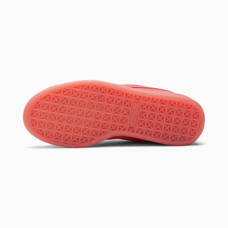 Tenis Puma Suede Classic Mono Iced JR Coral | 49675RTGQ