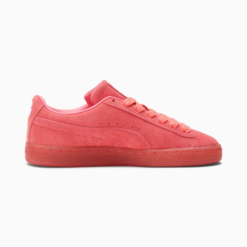 Tenis Puma Suede Classic Mono Iced JR Coral | 49675RTGQ