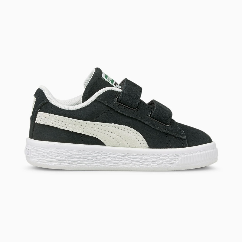 Tenis Puma Suede Classic XXI AC Toddler Negros Blancos | 48756ZELK