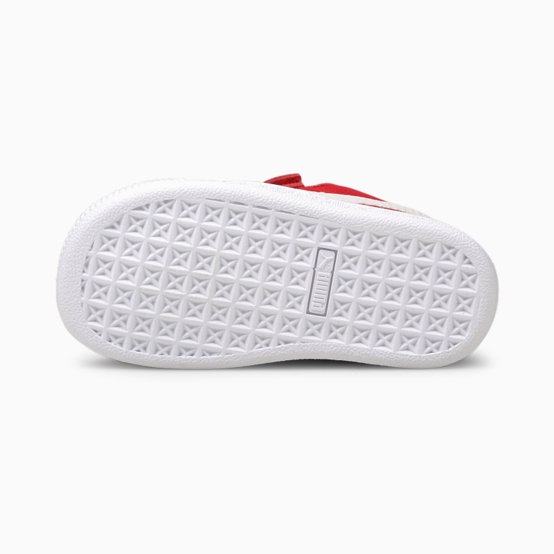 Tenis Puma Suede Classic XXI AC Toddler Rojos Blancos | 63184WSPJ