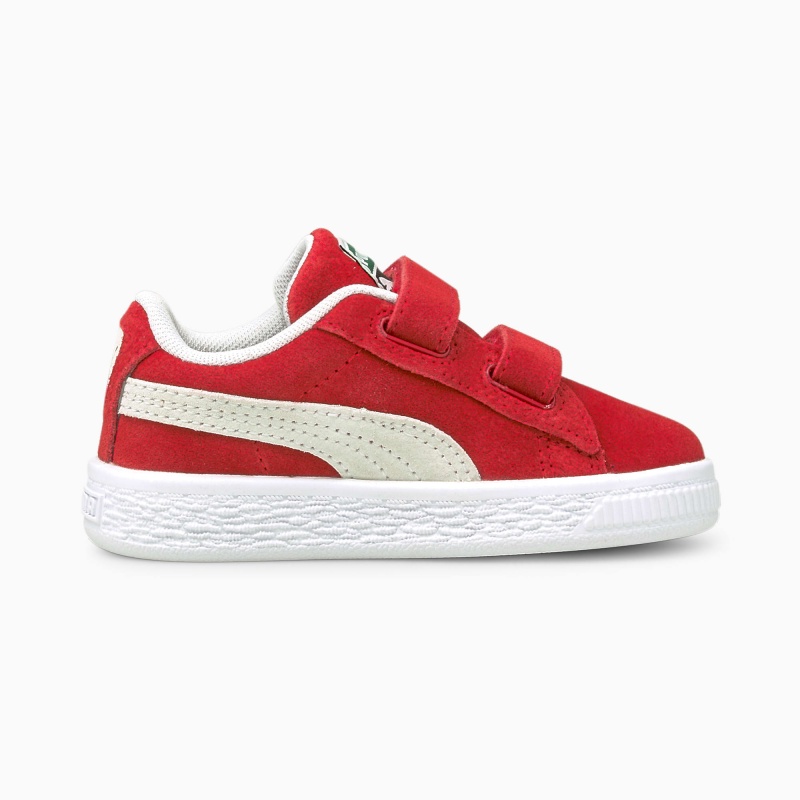 Tenis Puma Suede Classic XXI AC Toddler Rojos Blancos | 63184WSPJ