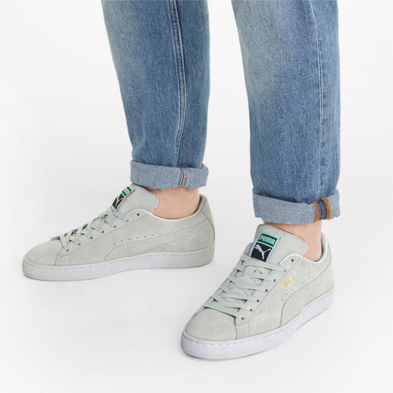 Tenis Puma Suede Classic XXI Blancos | 47891LEQV