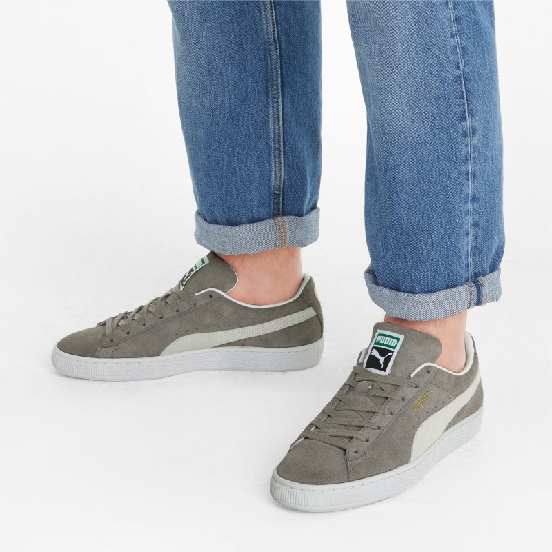 Tenis Puma Suede Classic XXI Blancos | 75312DGVQ