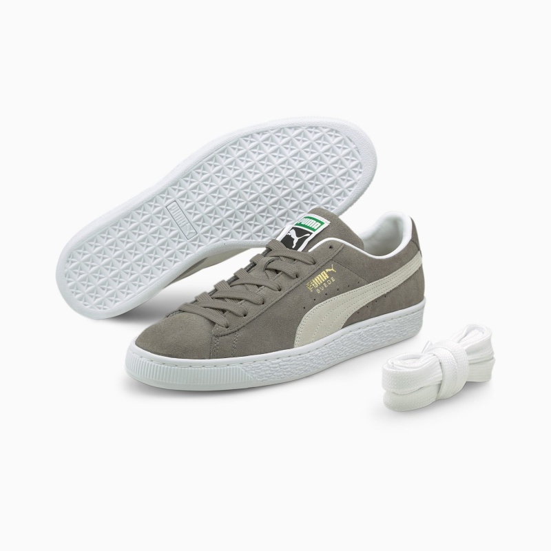 Tenis Puma Suede Classic XXI Blancos | 75312DGVQ