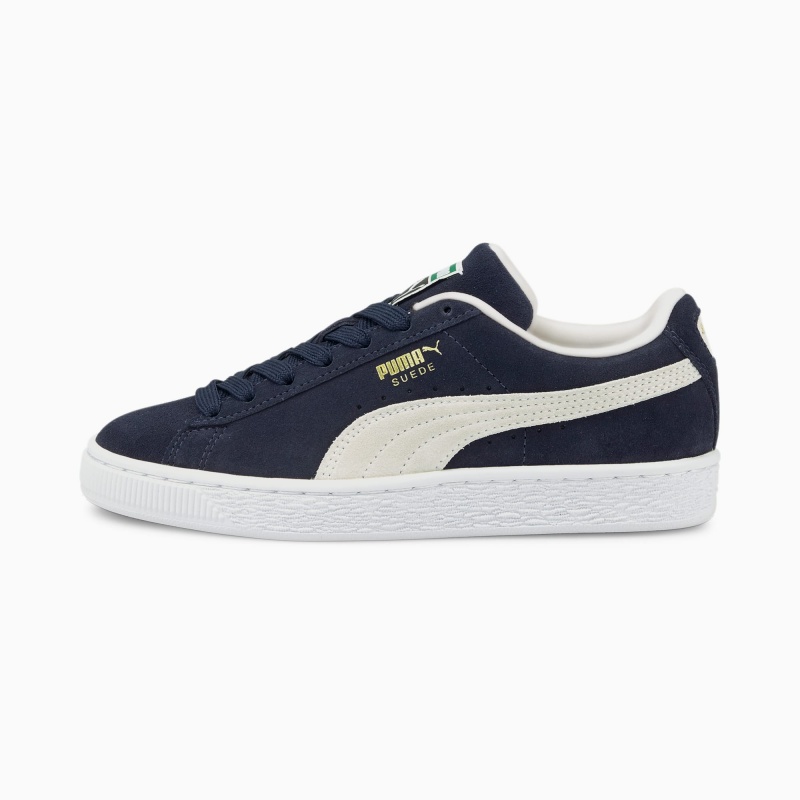 Tenis Puma Suede Classic XXI JR Blancos | 32816VXTK
