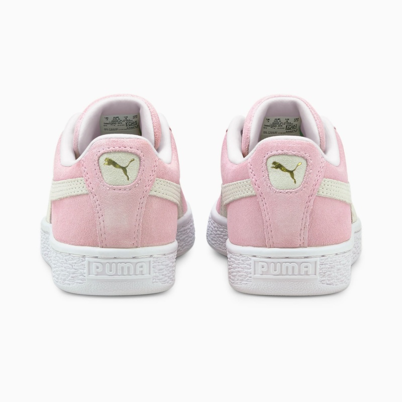 Tenis Puma Suede Classic XXI JR Rosas Blancos | 54296YORL