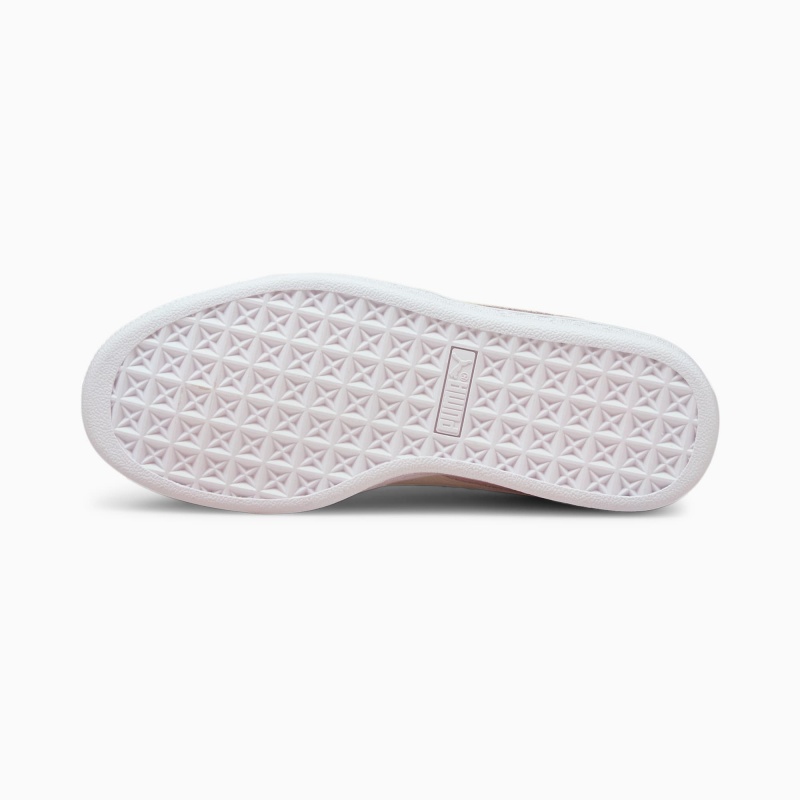 Tenis Puma Suede Classic XXI JR Rosas Blancos | 54296YORL