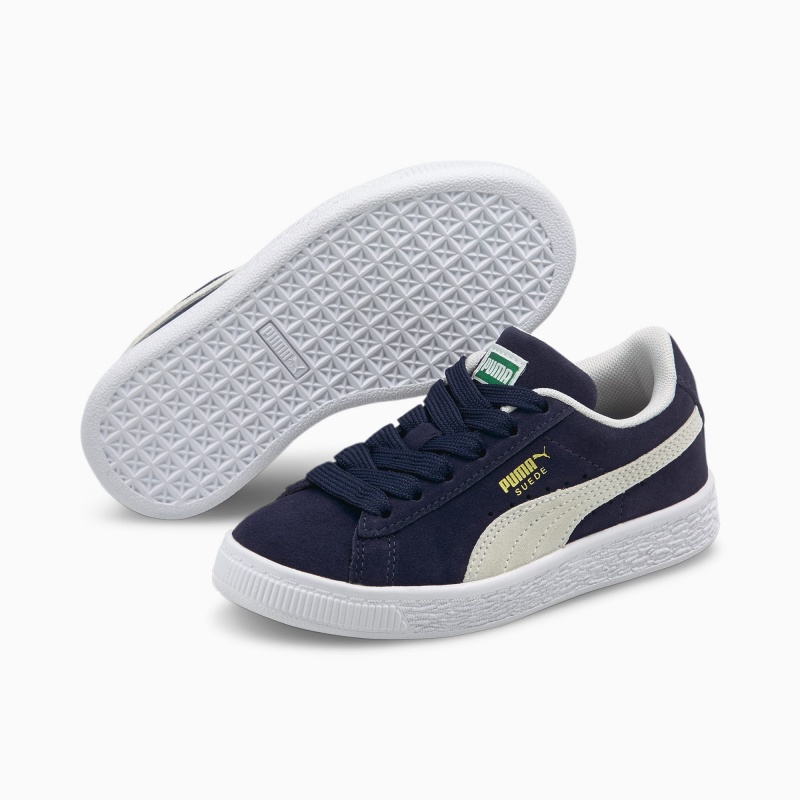 Tenis Puma Suede Classic XXI Little Blancos | 15863FMBE