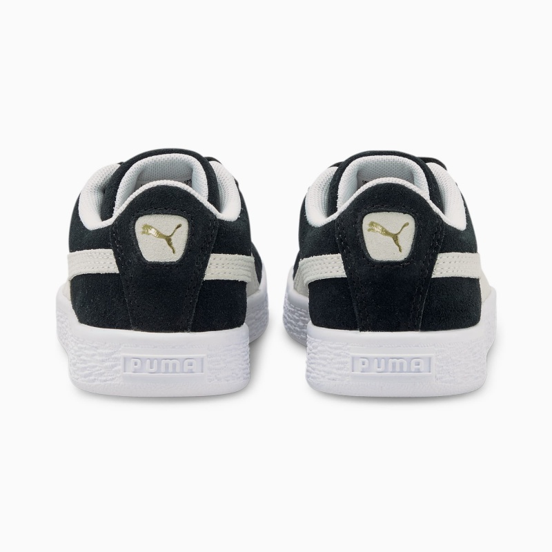 Tenis Puma Suede Classic XXI Little Negros Blancos | 69210QUEX