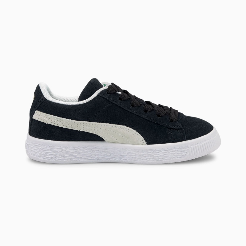 Tenis Puma Suede Classic XXI Little Negros Blancos | 69210QUEX