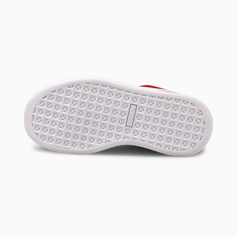 Tenis Puma Suede Classic XXI Little Rojos Blancos | 24701CBTK