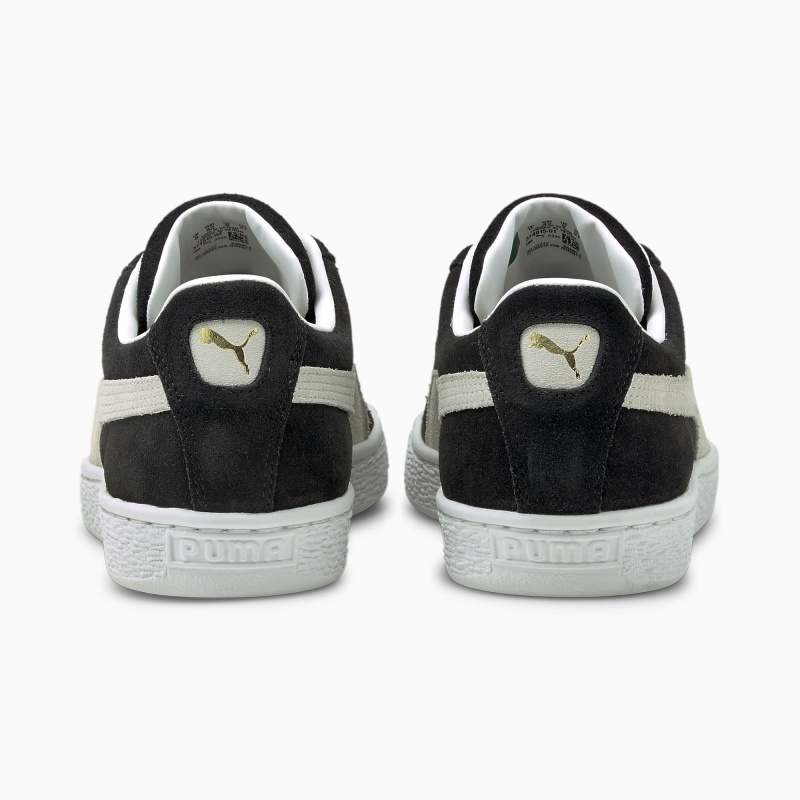 Tenis Puma Suede Classic XXI Negros Blancos | 86270YKMG