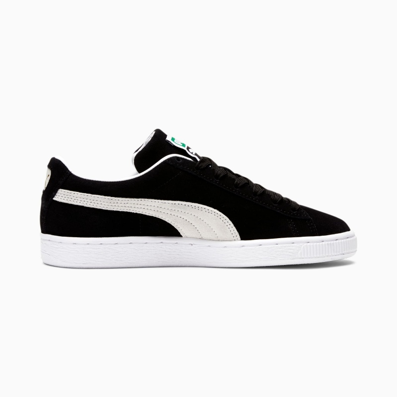 Tenis Puma Suede Classic XXI Negros Blancos | 53192TIRC