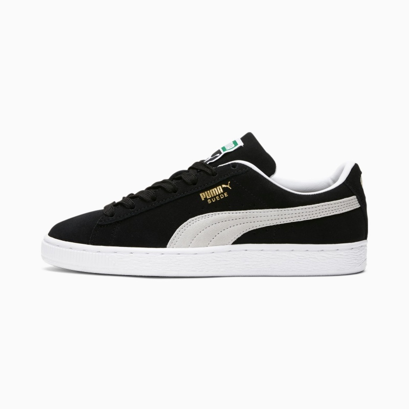 Tenis Puma Suede Classic XXI Negros Blancos | 53192TIRC