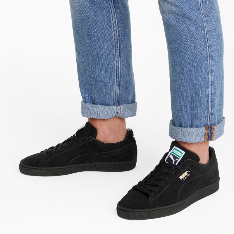 Tenis Puma Suede Classic XXI Negros Negros | 26579XNKO
