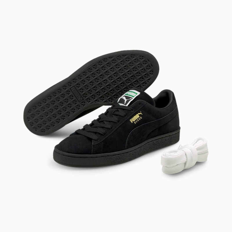 Tenis Puma Suede Classic XXI Negros Negros | 26579XNKO