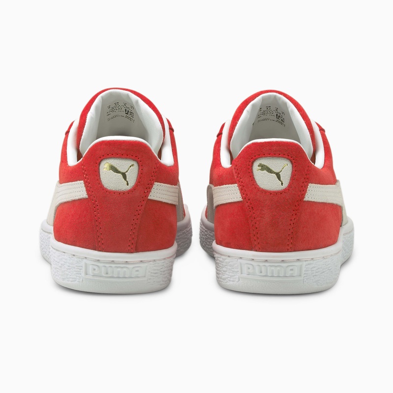 Tenis Puma Suede Classic XXI Rojos Blancos | 32918MHQJ