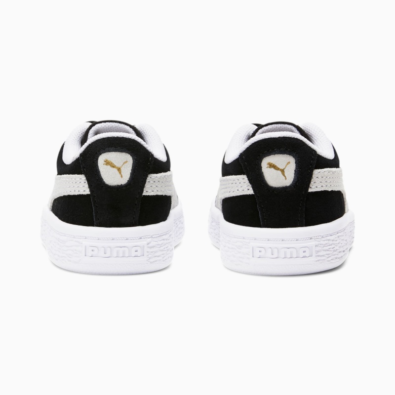 Tenis Puma Suede Classic XXI Toddler Negros Blancos | 60931FIHL